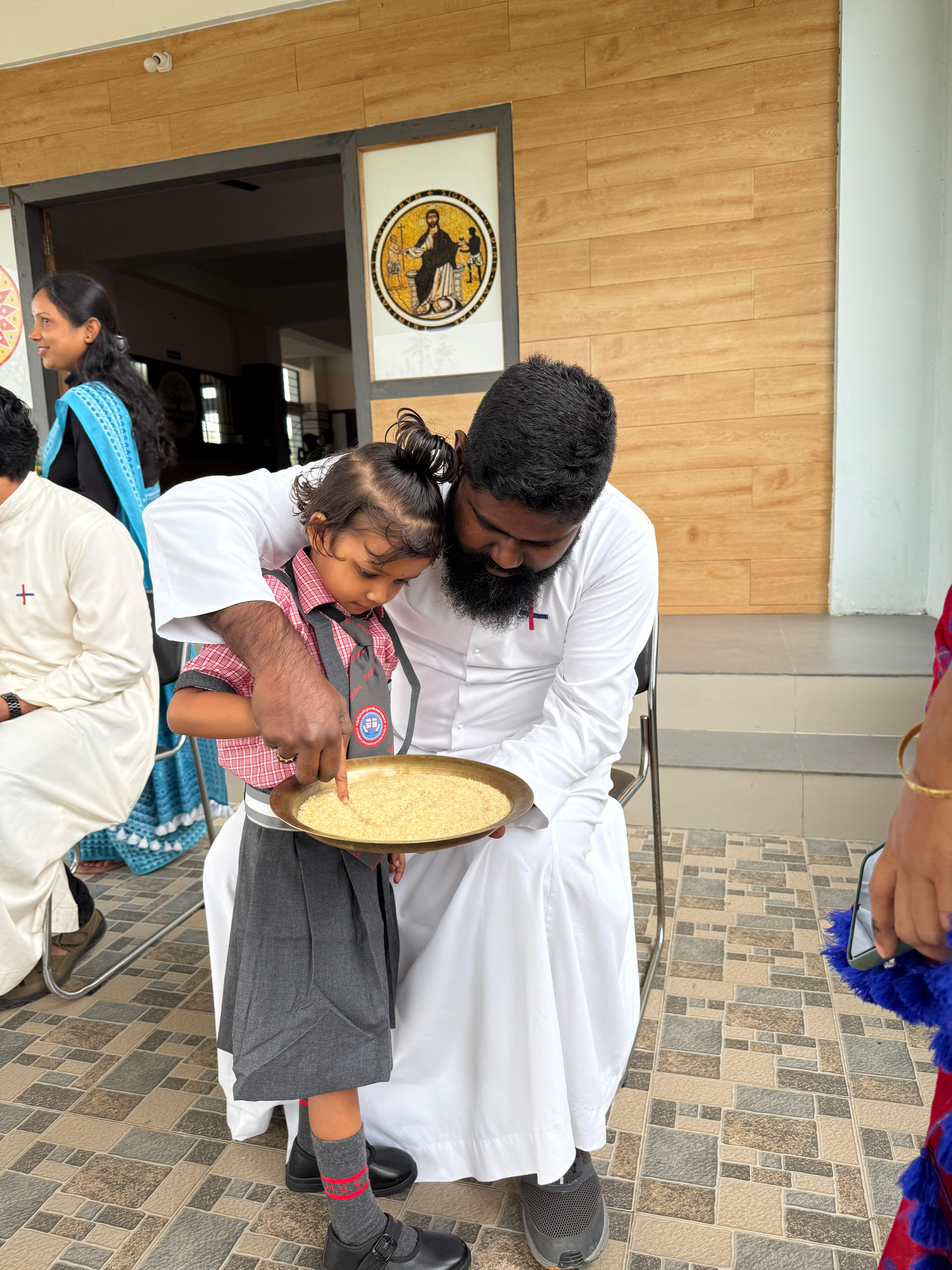 Principal shaping a student
